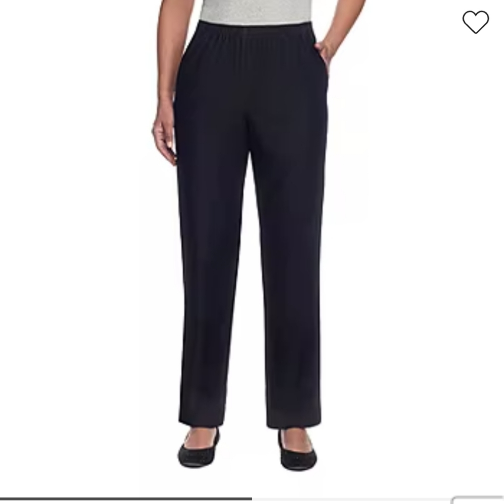 Alfred dunner black pantsuit